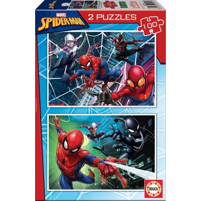 Educa-18101 2 Puzzles - Spider-Man