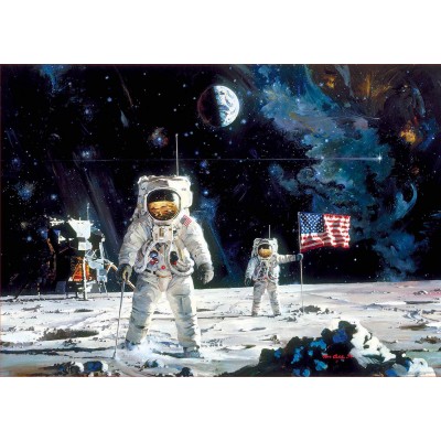 Educa-18459 First Men on the Moon