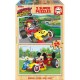 2 Puzzles en Bois - Mickey and The Roadster Racers