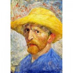 Enjoy-Puzzle-1143 Vincent Van Gogh : Autoportrait au chapeau de paille