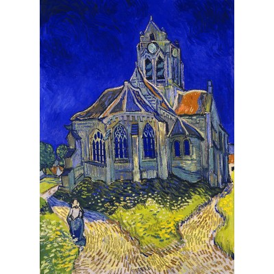 Enjoy-Puzzle-1152 Vincent Van Gogh: Eglise à Auvers-sur-Oise