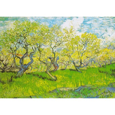 Enjoy-Puzzle-1179 Vincent Van Gogh : Verger en Fleurs