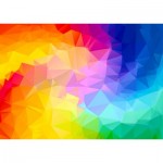 Enjoy-Puzzle-1239 Rainbow Gradient Poligonal Swirl