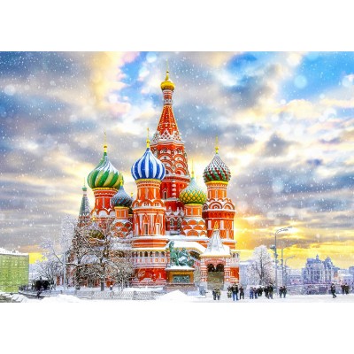 Enjoy-Puzzle-1248 Cathedrale Saint Basile, Moscou