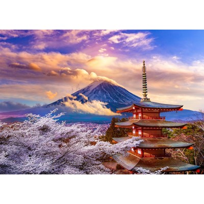 Enjoy-Puzzle-1368 Mont Fuji au Printemps, Japon