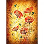 Enjoy-Puzzle-1380 Coquelicots rouges