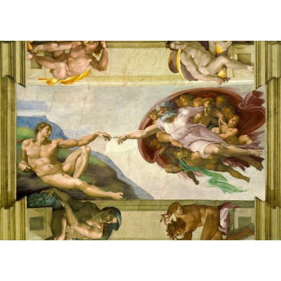 Enjoy-Puzzle-1383 Michel-Ange - La Création d'Adam