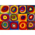 Enjoy-Puzzle-1542 Vassily Kandinsky - Color Study: Squares with Concentric Circles