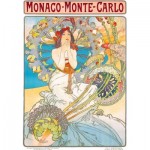 Enjoy-Puzzle-1560 Monaco Monte Carlo, Alphonse Mucha