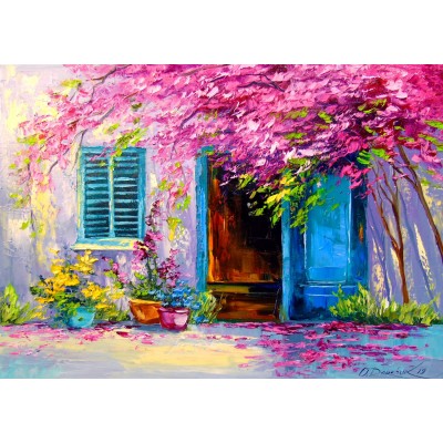 Enjoy-Puzzle-1693 Blooming Courtyard