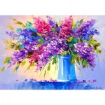 Enjoy-Puzzle-1696 Bouquet of Lilacs in a Vase	1000	5949194016969