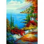 Enjoy-Puzzle-1844 Town by the Sea