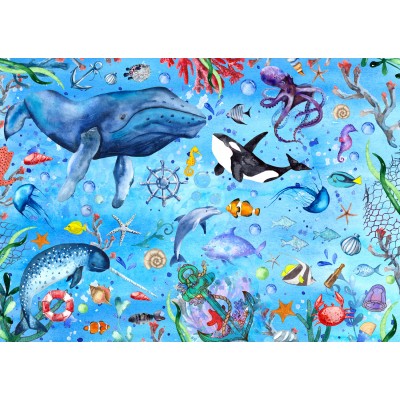 Enjoy-Puzzle-2018 Profondeurs de la Mer