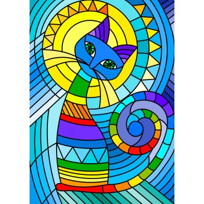 Enjoy-Puzzle-2121 Chat Ornemental