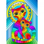 Enjoy-Puzzle-2122 Inseparable Cat and Kitten
