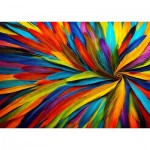 Enjoy-Puzzle-2133 Colorful Feathers