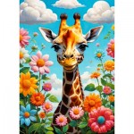 Enjoy-Puzzle-2151 Adorable Girafe