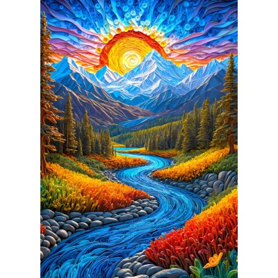 Enjoy-Puzzle-2154 Paysage de l'Aube