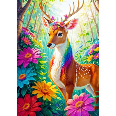 Enjoy-Puzzle-2155 Cerf Magique