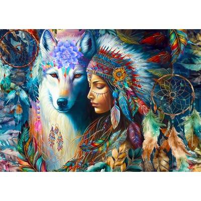 Enjoy-Puzzle-2187 Princesse Indigène