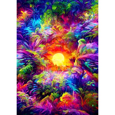 Enjoy-Puzzle-2200 Rainbow Tropic