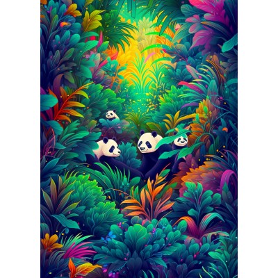 Enjoy-Puzzle-2220 Paradis des pandas