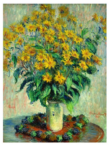 Eurographics-6000-0319 Claude Monet - Jérusalem Fleurs d'artichaut