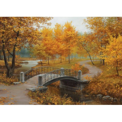 Eurographics-6000-0979 Autumn in an Old Park by Eugene Lushpin