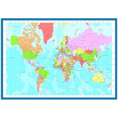 Eurographics-6000-1271 Carte du monde