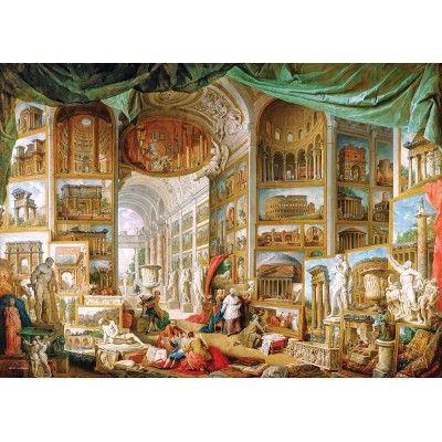 Eurographics-6000-5907 Galerie du Rome antique by Paolo Pannini