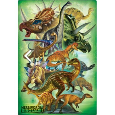 Eurographics-6100-0360 Pièces XXL - Dinosaures Herbivores
