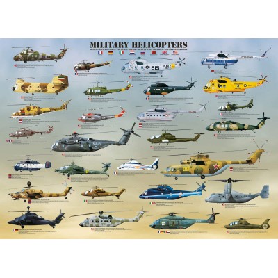 Eurographics-6500-0088 Pièces XXL - Hélicoptères Militaires