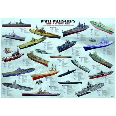 Eurographics-8000-0133 Bateaux de guerre de la seconde guerre mondiale