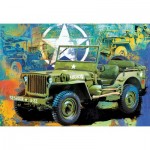 Eurographics-8551-5598 Military Jeep Tin