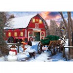 Eurographics-8551-5665 Holiday Farm Tin