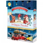 Eurographics-8924-5734 Calendrier de l'Avent - Christmas Animals - 24 Puzzles