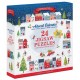 Calendrier de l'Avent - Ville de Noël - 24 Puzzles