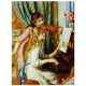 Pierre-Auguste Renoir : Jeune fille au piano
