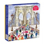 Galison-36267 Pont de Brooklyn - Puzzle de 1000 Pièces dans une Boîte Carrée