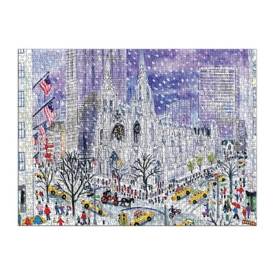 Galison-36935 Cathédrale Saint-Patrick - Puzzle 1000 Pièces