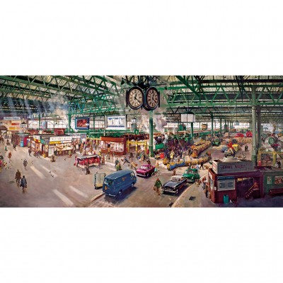 Gibsons-G4032 Terence Cuneo: Under the Clock