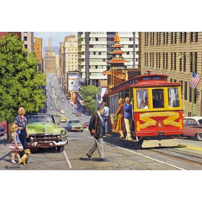 Gibsons-G5044 4 Puzzles - Kevin Walsh - Cities of The World