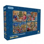 Gibsons-G5068 4 Puzzles - Un Noël Inoubliable