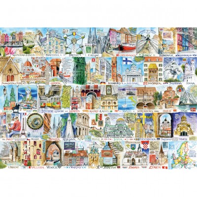 Gibsons-G7146 Sites Et Sons De L'Europe