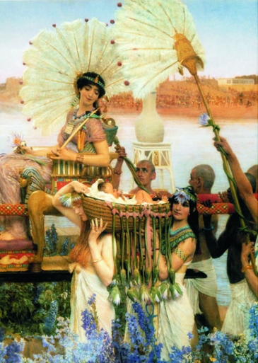 Gold-Puzzle-60409 Sir Lawrence Alma-Tadema : The Finding of Moses