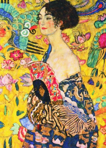 Gold-Puzzle-60522 Klimt Gustav : La Dame à l'Eventail