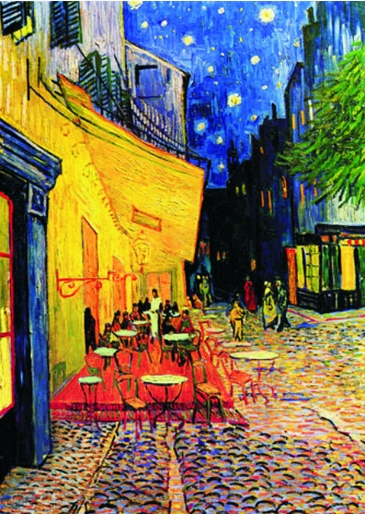 Gold-Puzzle-60539 Van Gogh Vincent : La Terrasse du Café le Soir
