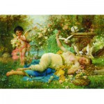 Gold-Puzzle-60874 Joseph Bernard: Venus et Cupidon
