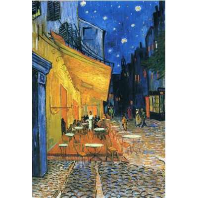 Grafika-F-30838 Vincent Van Gogh : Terrasse de Café sur la Place du Forum, 1888