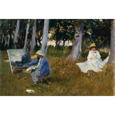 Grafika-F-30862 Claude Monet by John Singer Sargent, 1885
